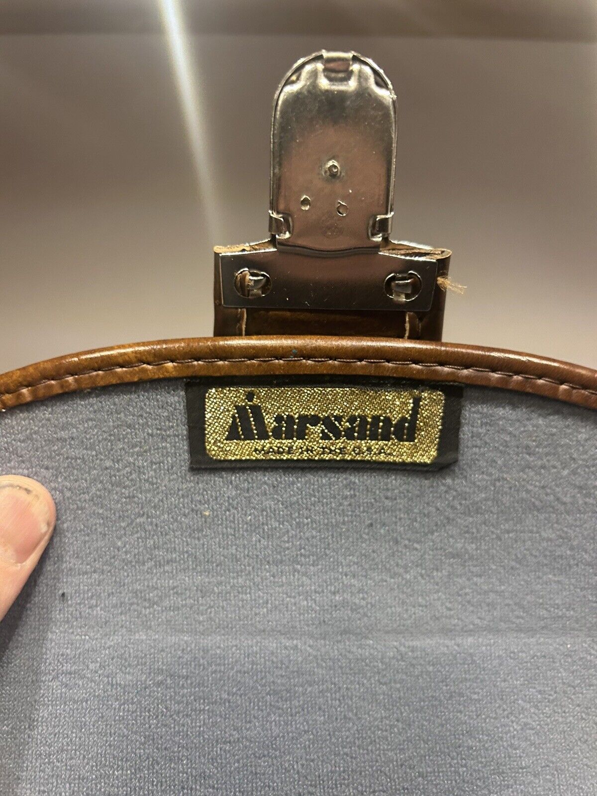 Marsand Camera Bag Vintage 1970s Made In USA No key