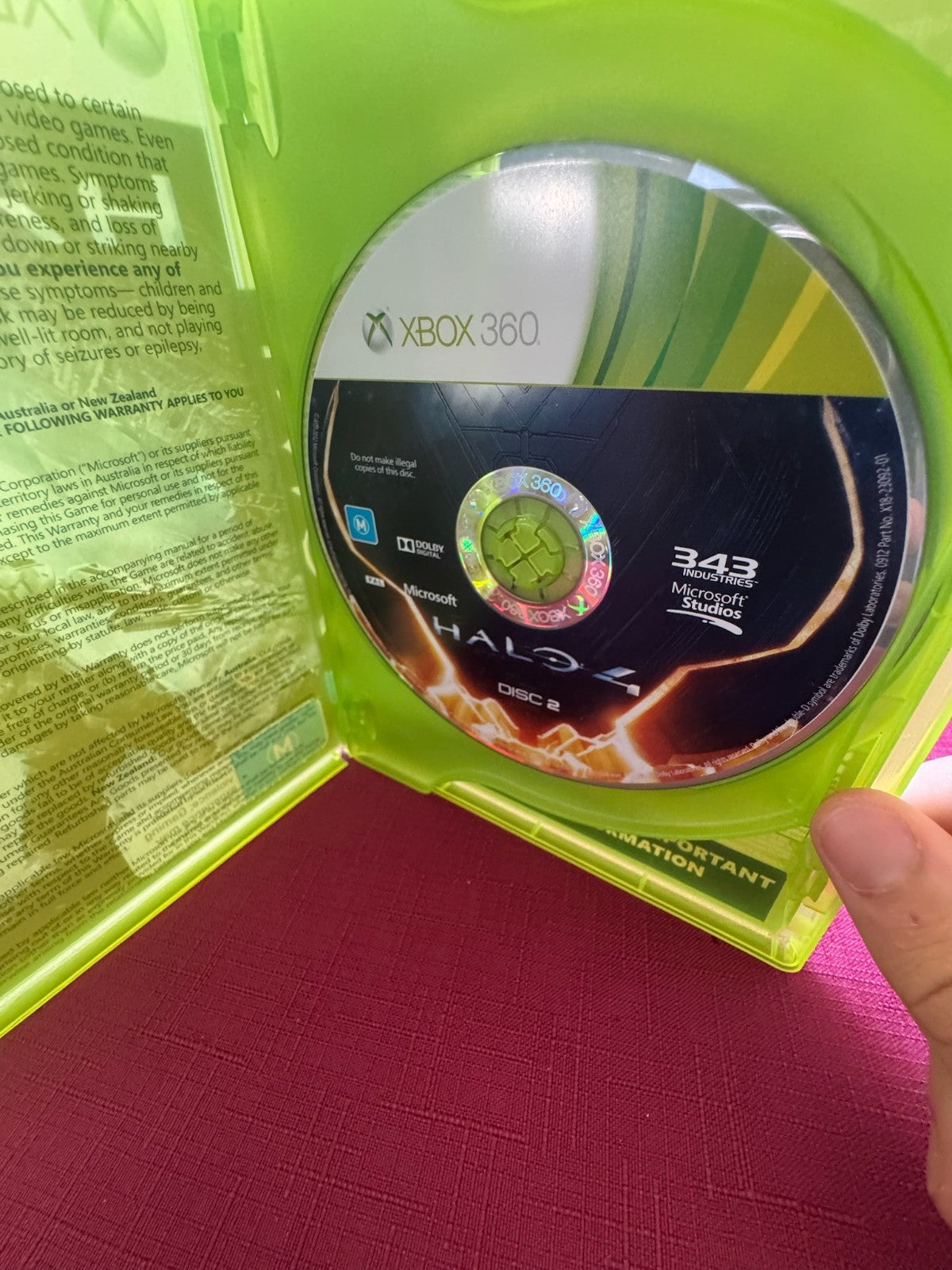 Halo 4 Xbox 360 PAL – Complete w Disc & Case | 2012