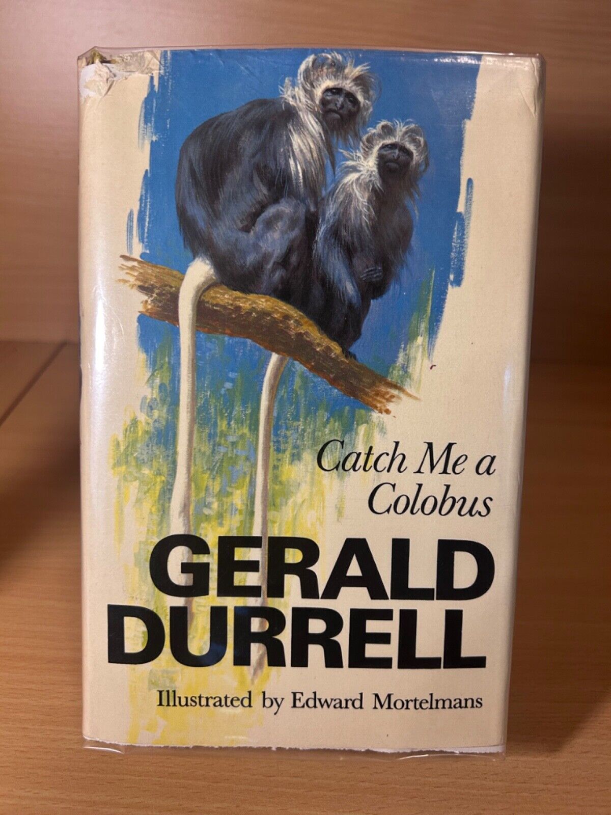 GERALD DURRELL - CATCH ME A COLOBUS - 1ST EDITION 1972 H/C WITH DJ
