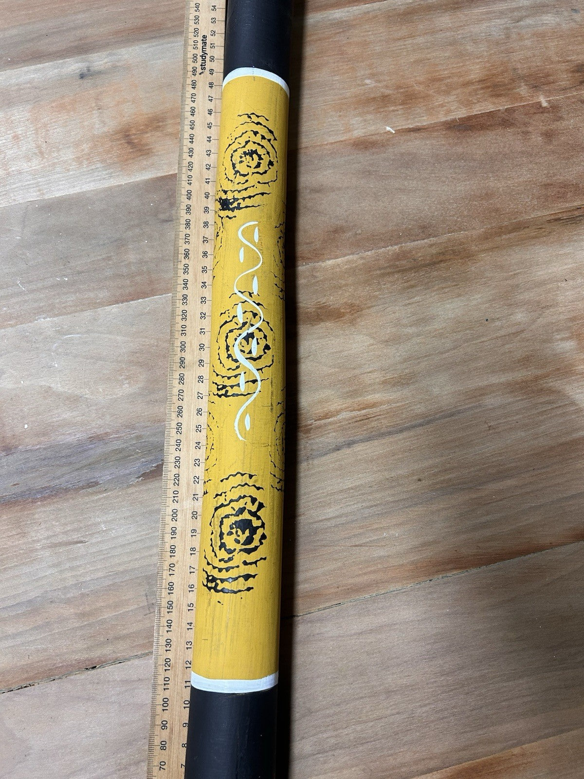 Aboriginal Art Didgeridoo 68cm Hand Painted Turtle Design Australia