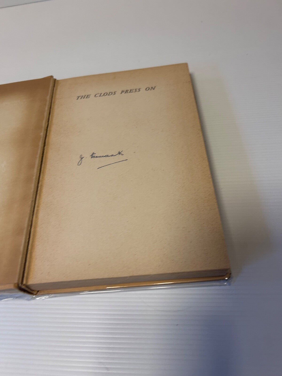 The Clods Press On Norman Moorat HC DJ 1958 1st Ed South Africa