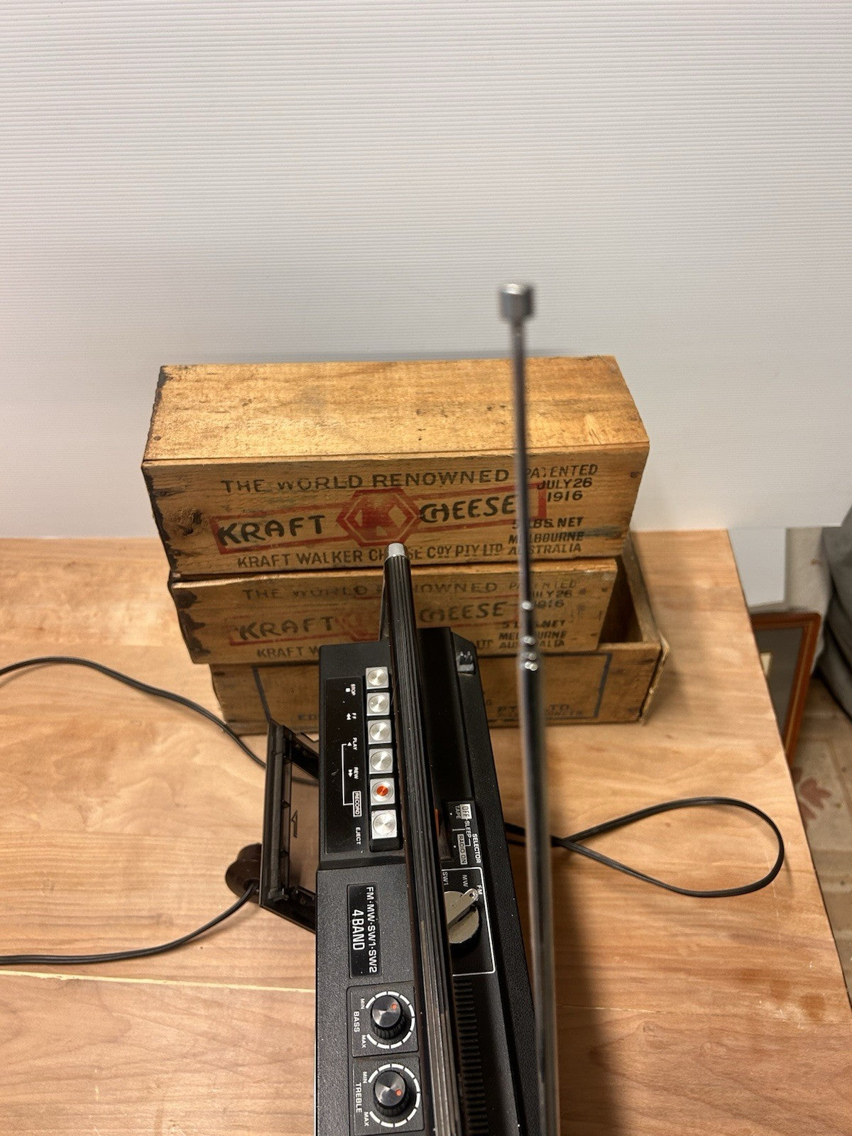 National Panasonic 5310 Radio Cassette Recorder 1970s Japan Works CrO₂