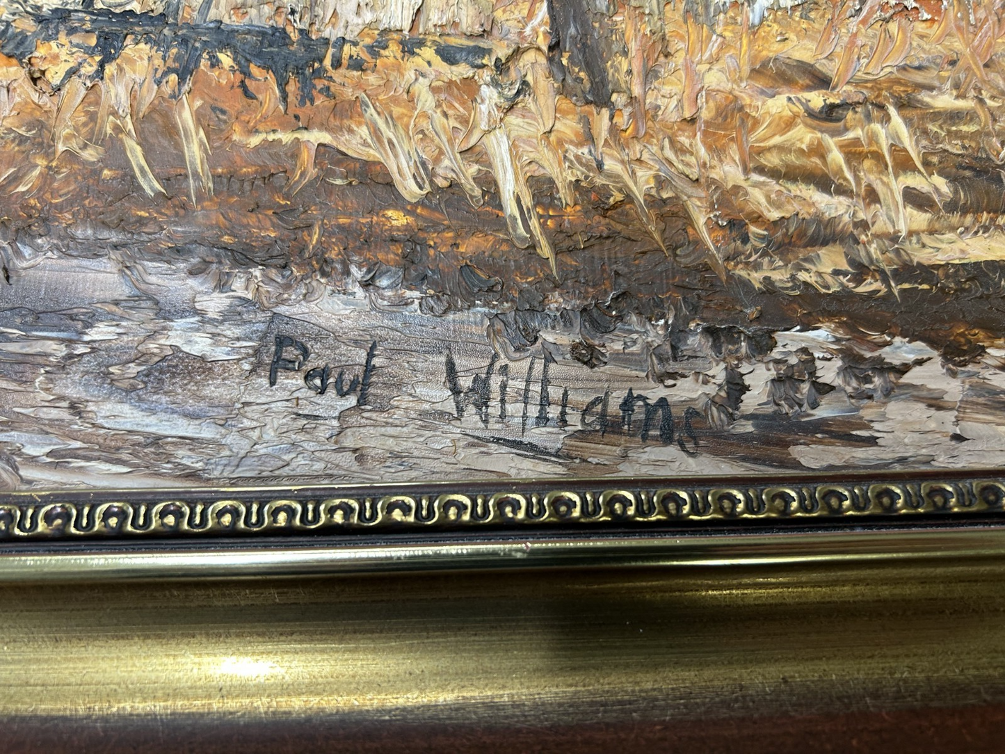 Paul Williams Finn’s Upper Yarra Hotel 1972 Oil on Board 115 × 85 cm Framed