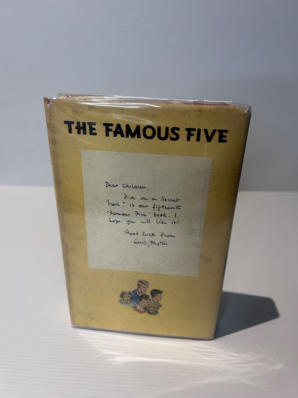 Enid Blyton Five on a Secret Trail 1956 HC DJ 1st Ed Famous Five Book H&S