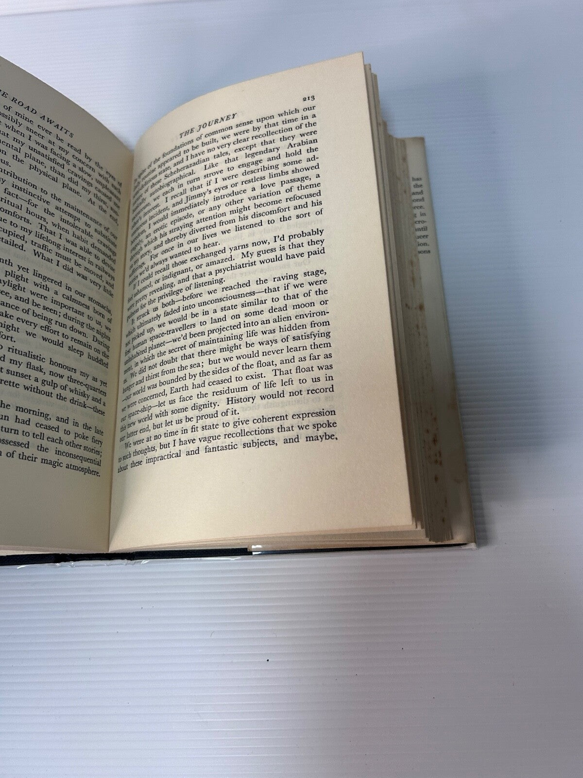 The Road Awaits by Peter Lanham 1955 HC DJ Collins 1st Ed Vintage Novel