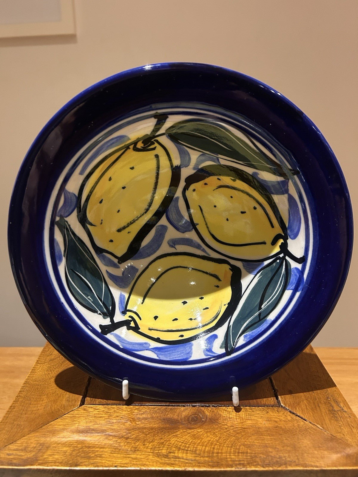 Mary-Lou Pittard 1997 Studio Pottery Bowls Lemon 22cm AU 4 Available