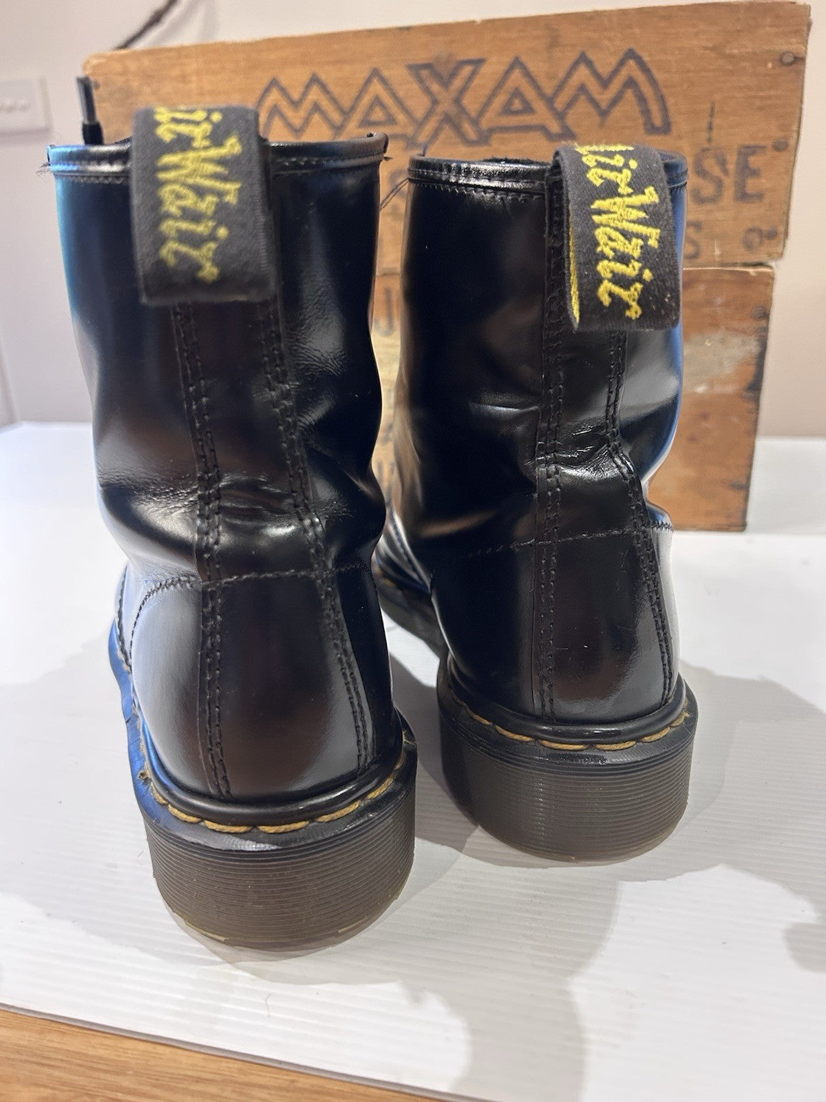 Dr. Martens 1460 UK8/Euro 42 Made in England Boots | MIE Black Smooth Leather