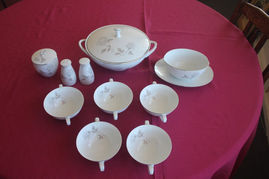 Vintage Noritake “Rosay” China Tea Set – Complete Service