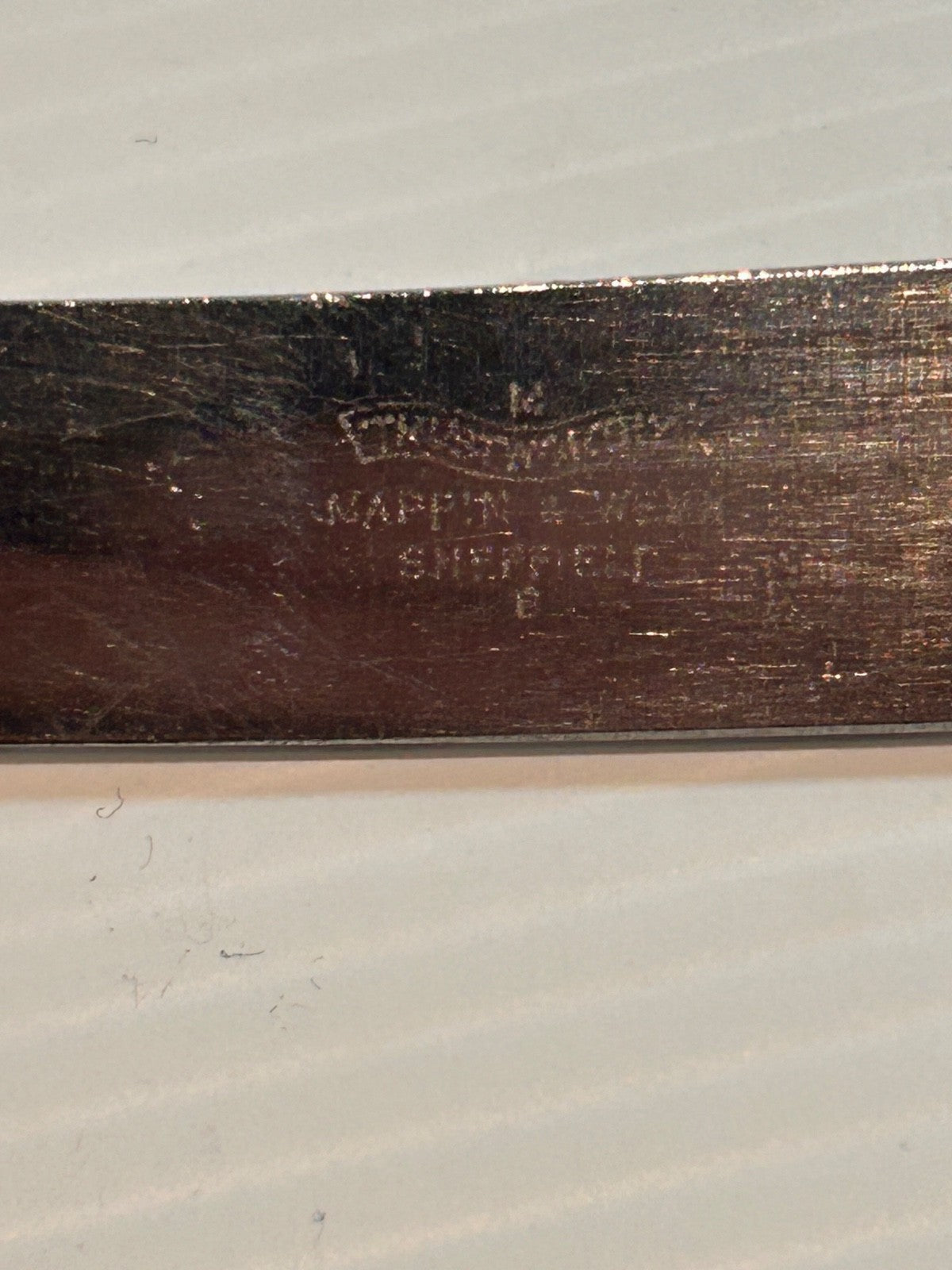 Adelaide Steamship Co Knife & Fork Set Mappin & Webb RARE Rounded Handle