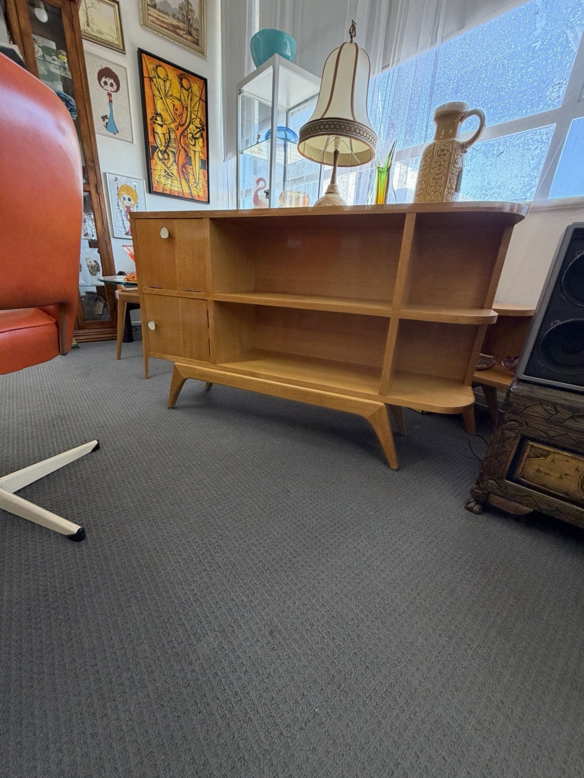 Dario Zoureff Cabinet Bookcase Australian MCM Late 1950s Early 1960s