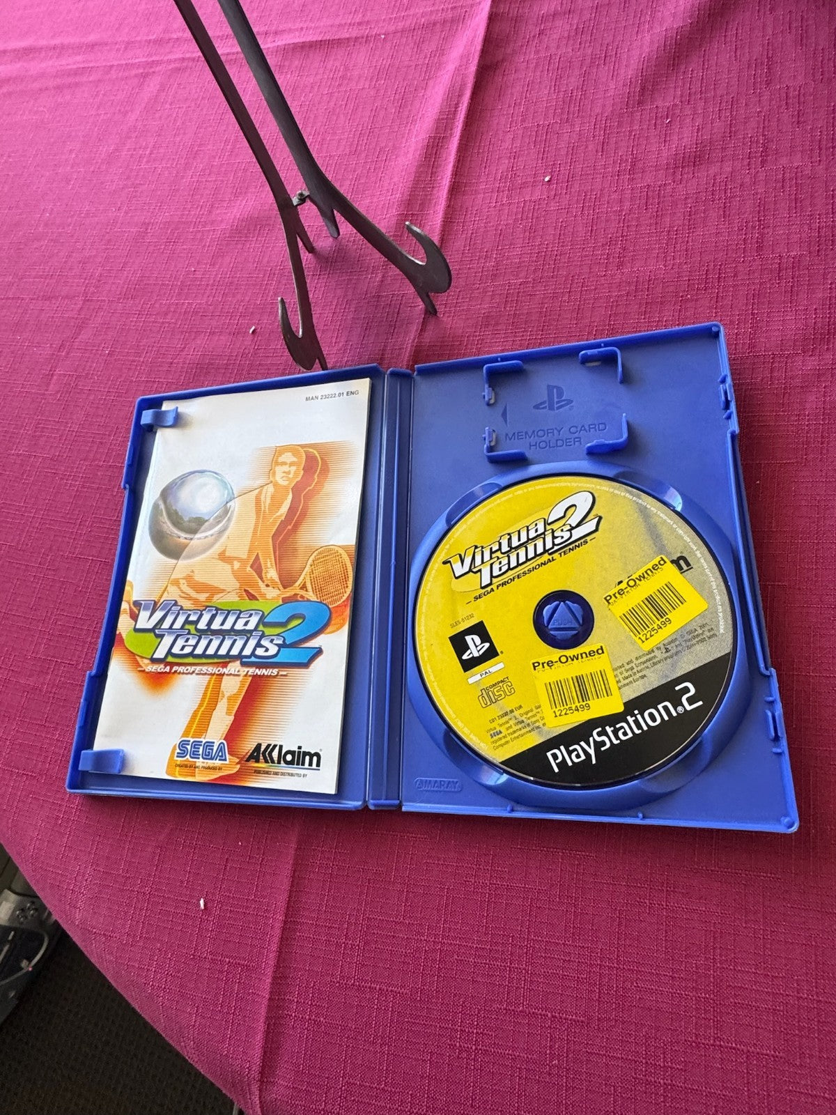 Virtua Tennis 2 PS2 PAL – Complete w Manual & Disc | 2001