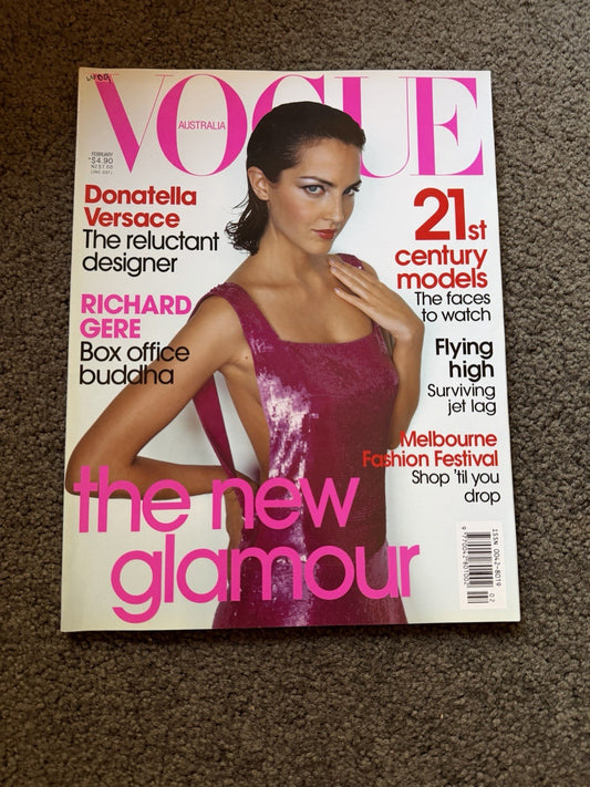 Vintage  February 1998 VOGUE Australia Magazine