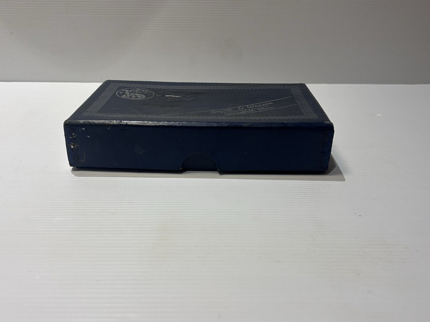 Smith & Wesson Model 60 Box .38 Special Blue Factory Original 1970s