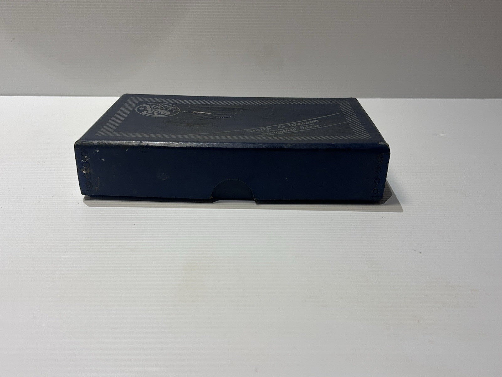Smith & Wesson Model 60 Box .38 Special Blue Factory Original 1970s