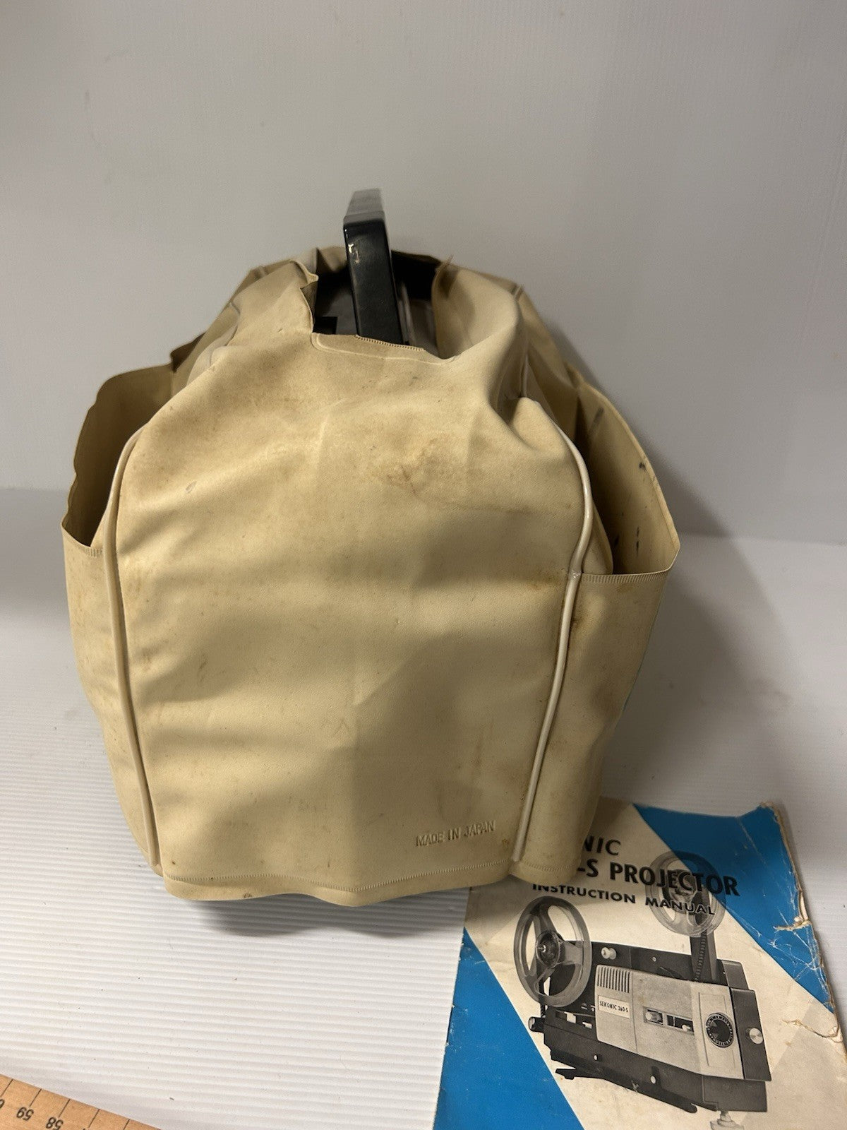 Sekonic 260-S Super 8 Projector Vintage Japan w/ Manual & Case – Untested