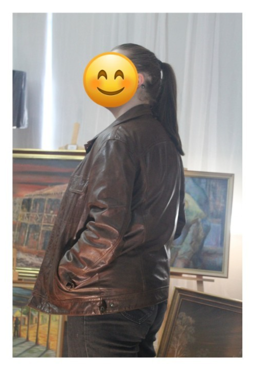 Industrie Genuine Leather Brown Jacket Size L – Australian Designed