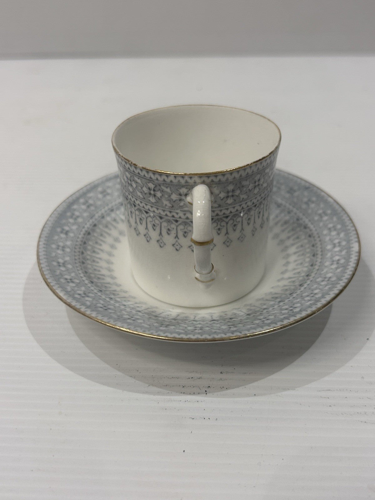 Royal Worcester Demitasse Cup & Saucer Thomas Webb Melbourne c1930s