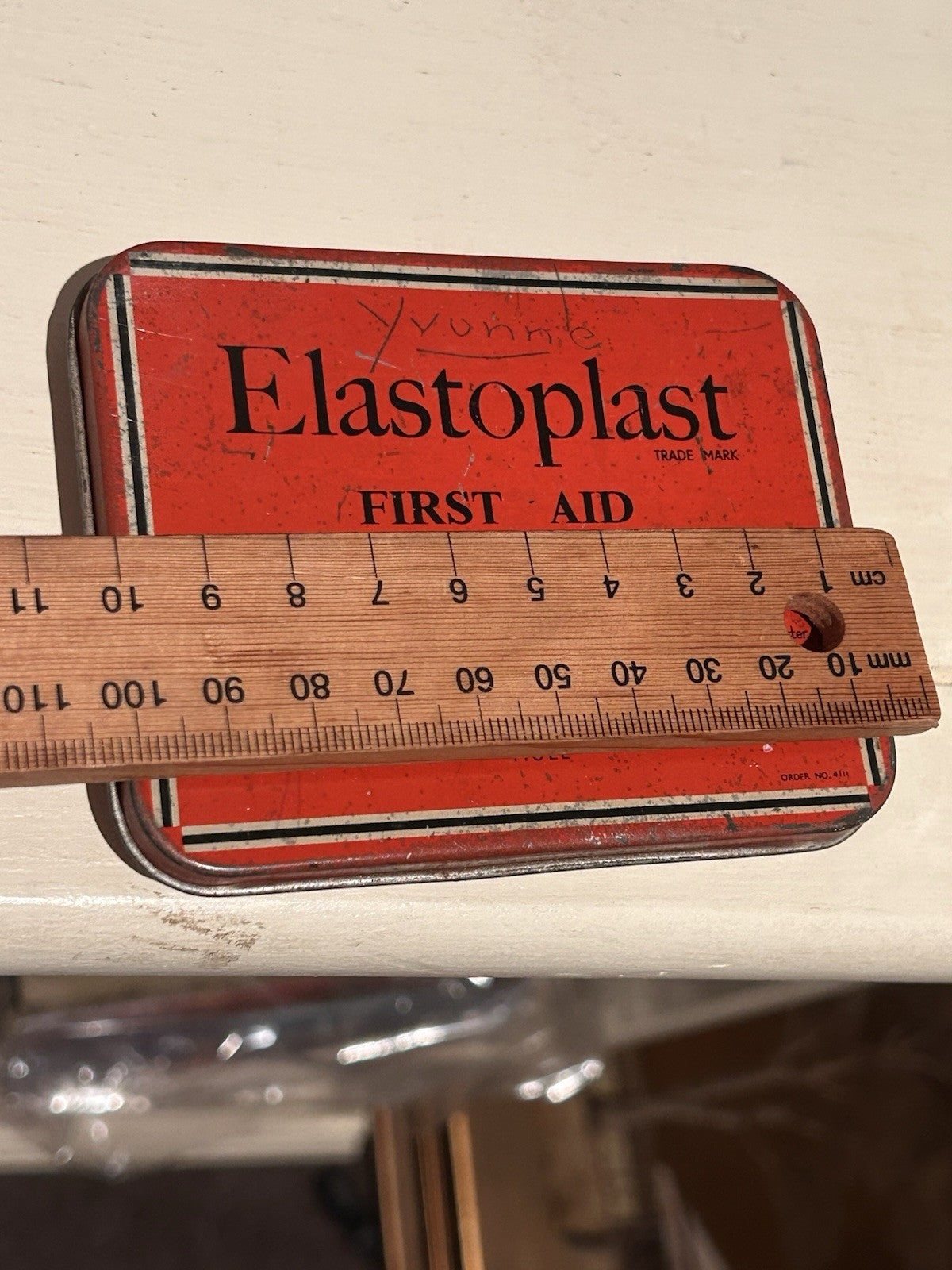 Vintage Elastoplast First Aid Dressings Tin T.J. Smith & Nephew England 1930s/40