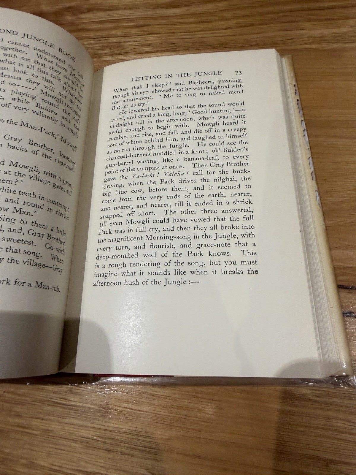 Rudyard Kipling Second Jungle Book 1960 Macmillan Library Ed HC DJ Illustrated
