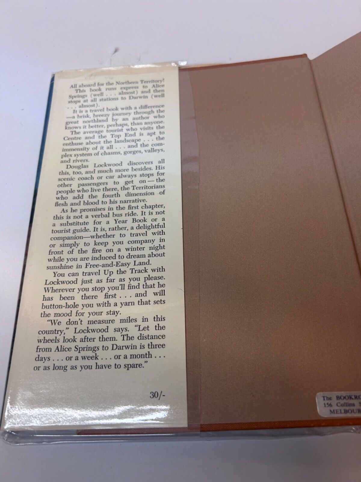 Up The Track - Douglas Lockwood - I The Aboriginal   HC/DJ - First Edition  1964