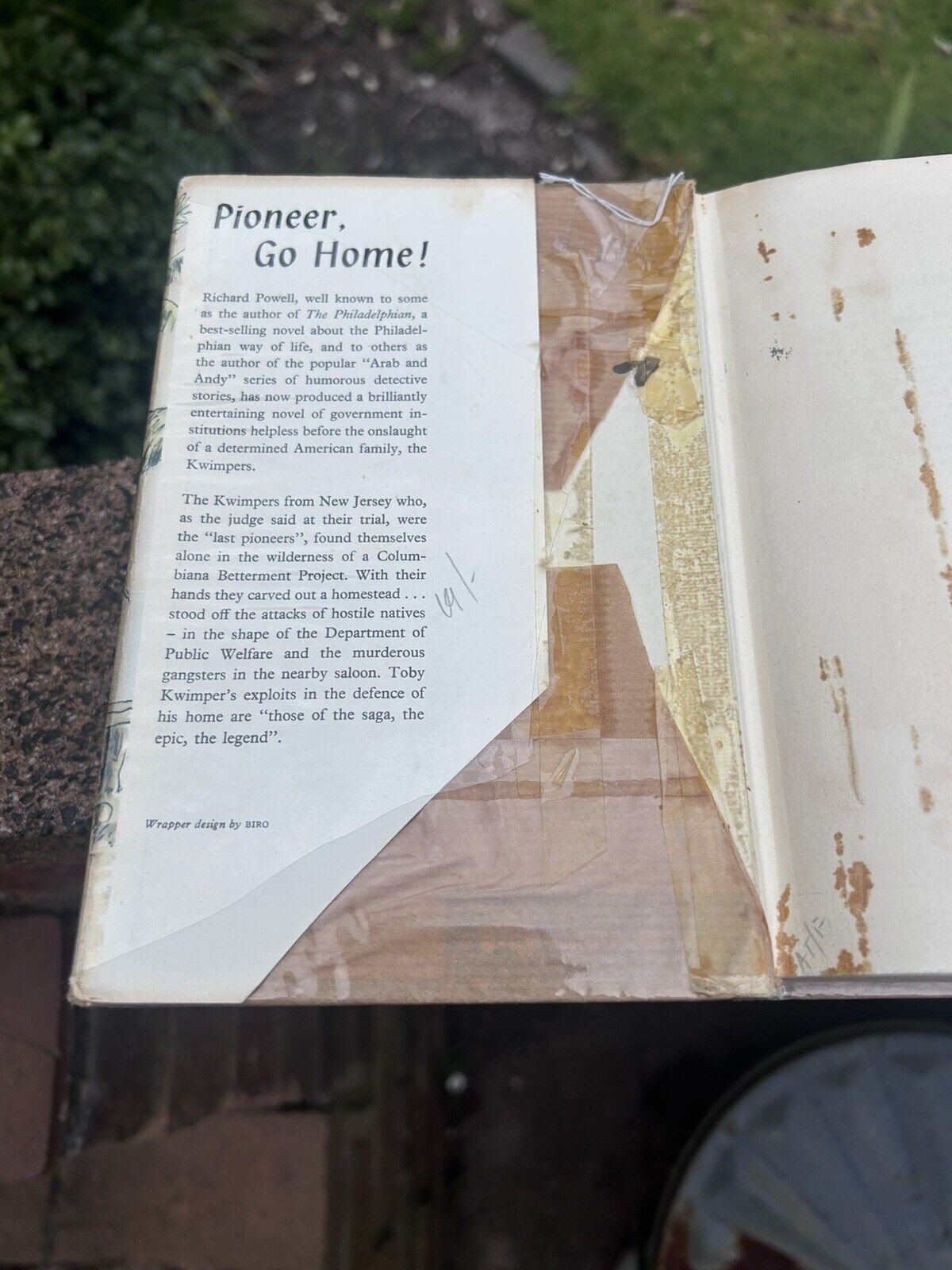 Pioneer, Go Home! Novel by R Powell 1959 Hodder And Stoughton (Vintage) Elvis