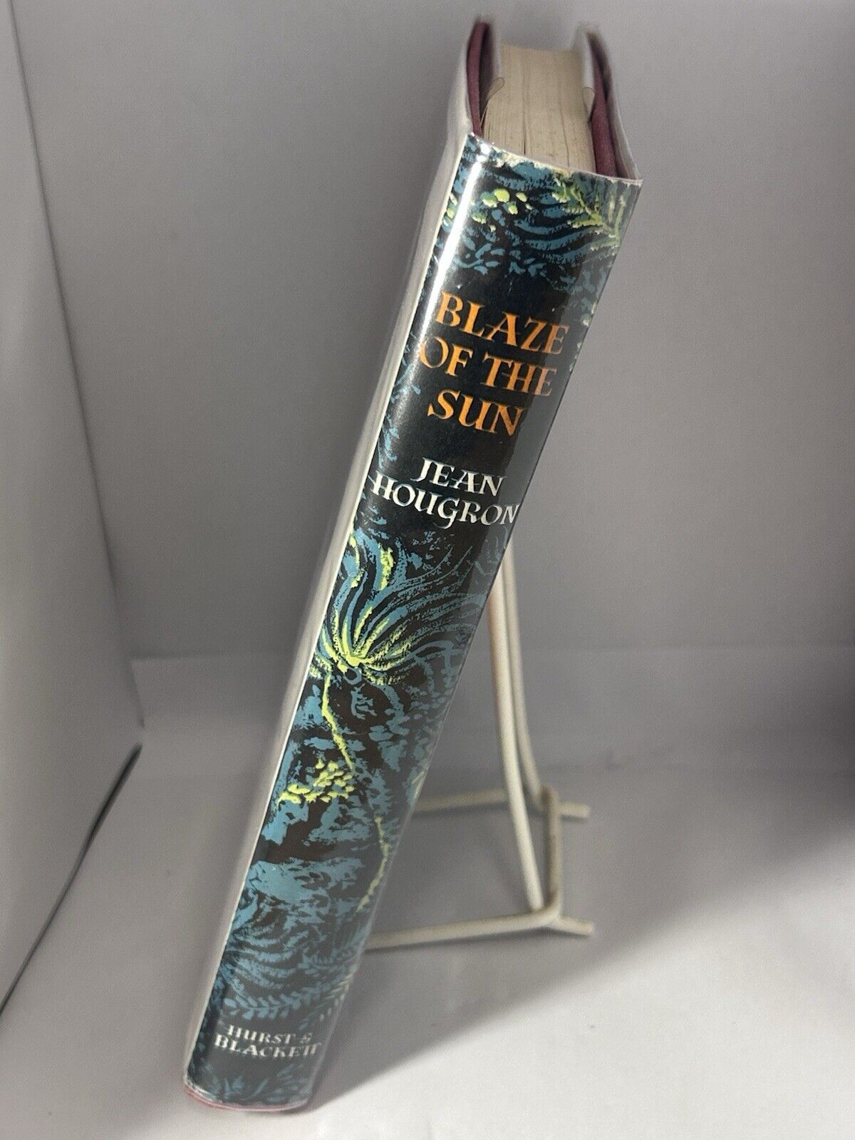 Blaze Of The Sun  By Jean Hougron  1954  Vintage Hardback Book 1st Eng Edition