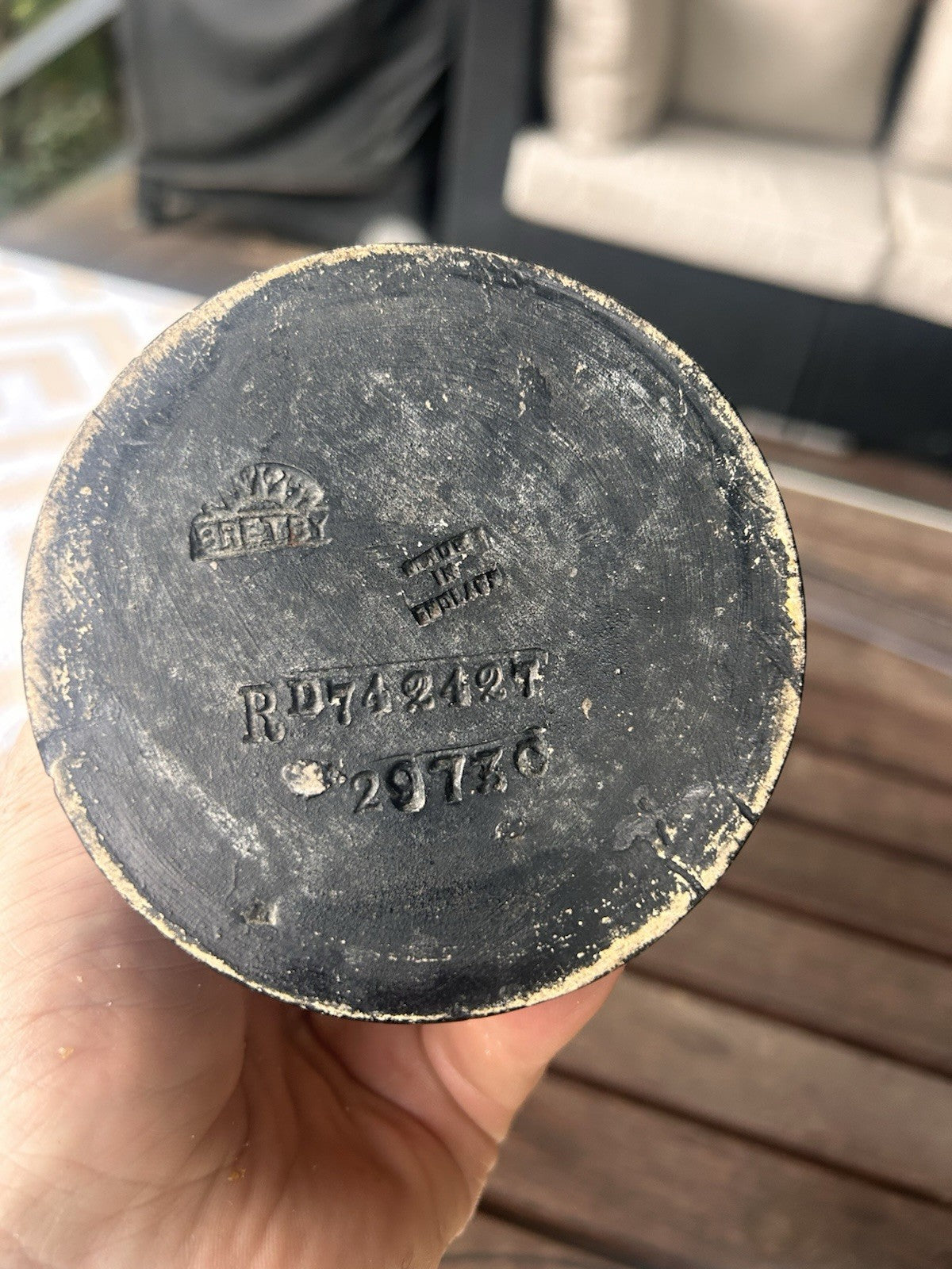 Bretby Pottery Sam Weller Dickens Ware Style Vase England c1921–24 18cm