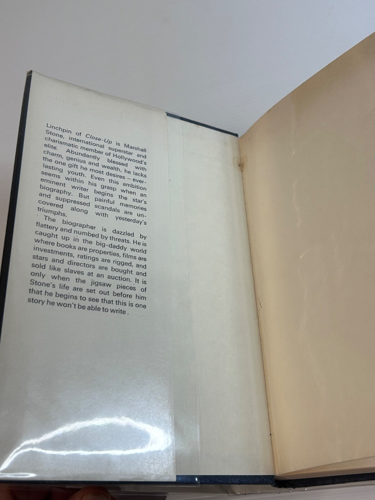 Len Deighton Close-Up 1973 HC DJ Book Club Ed Hollywood Satire Thriller