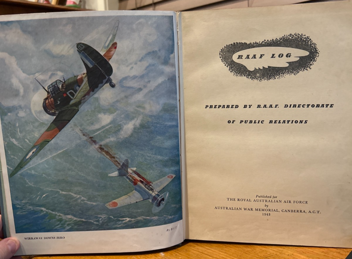 RAAF Log: The R.A.A.F. at War 1943 Hardcover 1st Ed – Australian War Memorial