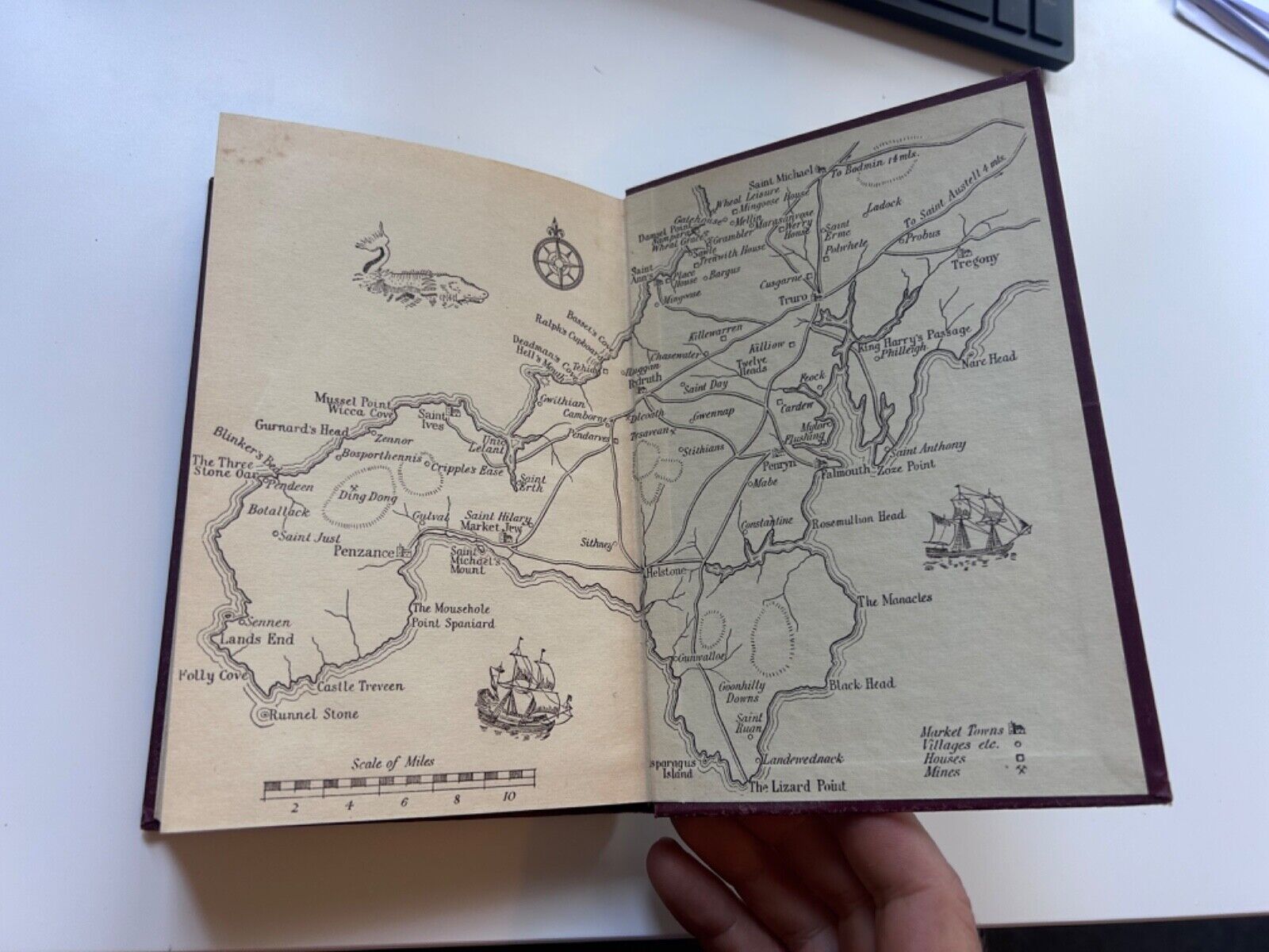 Winston GRAHAM / Warleggan A Novel of Cornwall 1792-1793 1st Edition 1953