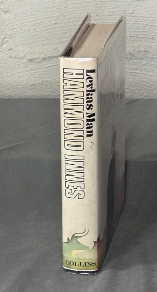 Levkas Man by Hammond Innes 1971 first edition with dust jacket