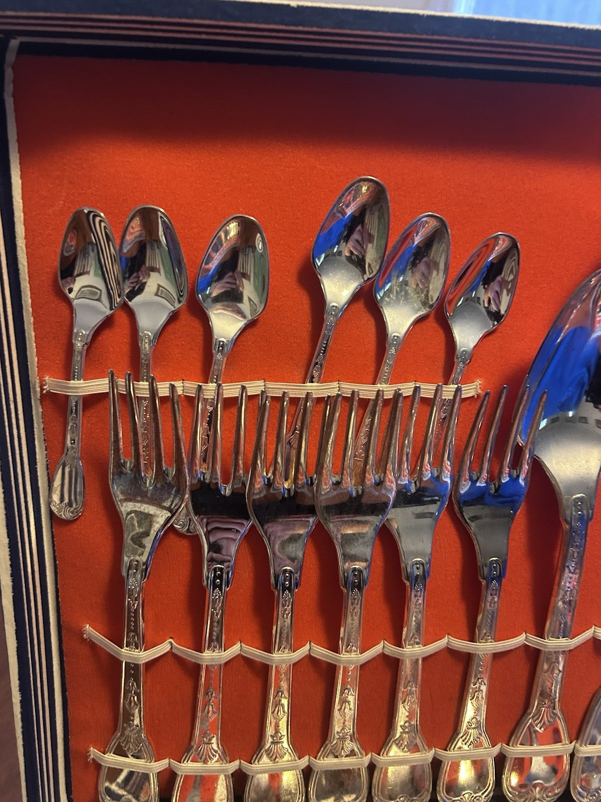 Vintage Italian Silverplate 800 Style Cutlery Set – Complete in Box (Super Knox)