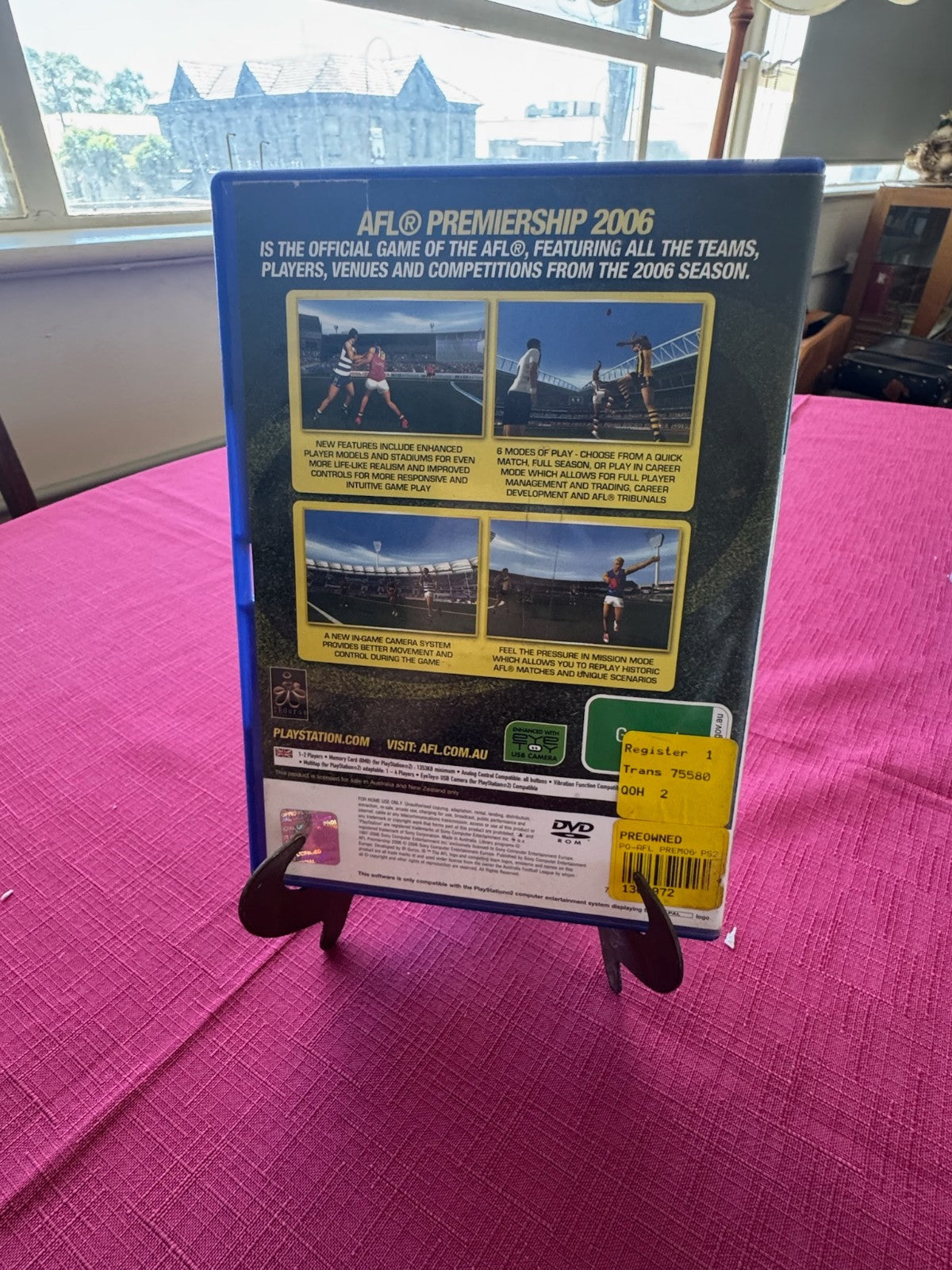 AFL Premiership 2006 PS2 PAL – Official AFL Game – Complete w/ Manual | 2006