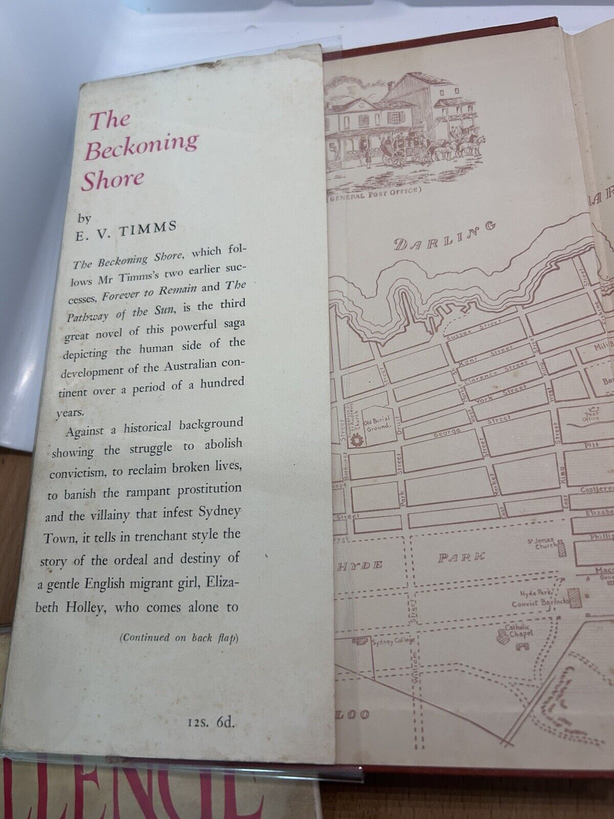 2 X 1st Edition The Beckoning Shore (1950)  & The Challenge (1952)  E. V. Timms