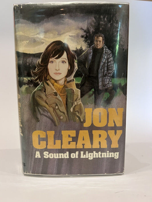 A Sound of Lightning by Jon Cleary - First Edition (Hardcover, 1976)