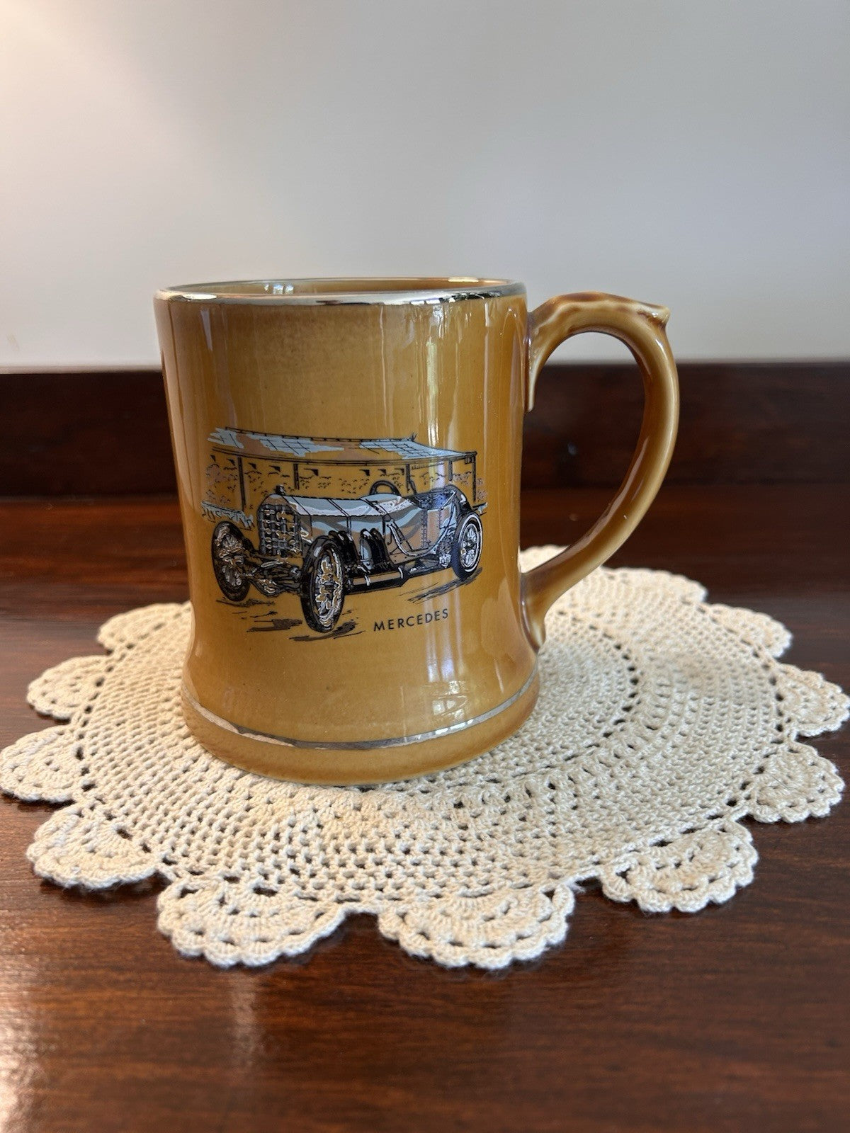 Wade England Vintage Car Mug – Mercedes 1970s Profile Series 11cm