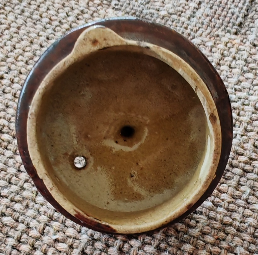 Vintage Brown-Glazed Studio Pottery Teapot with Lid | c. Mid–Late 20th Century