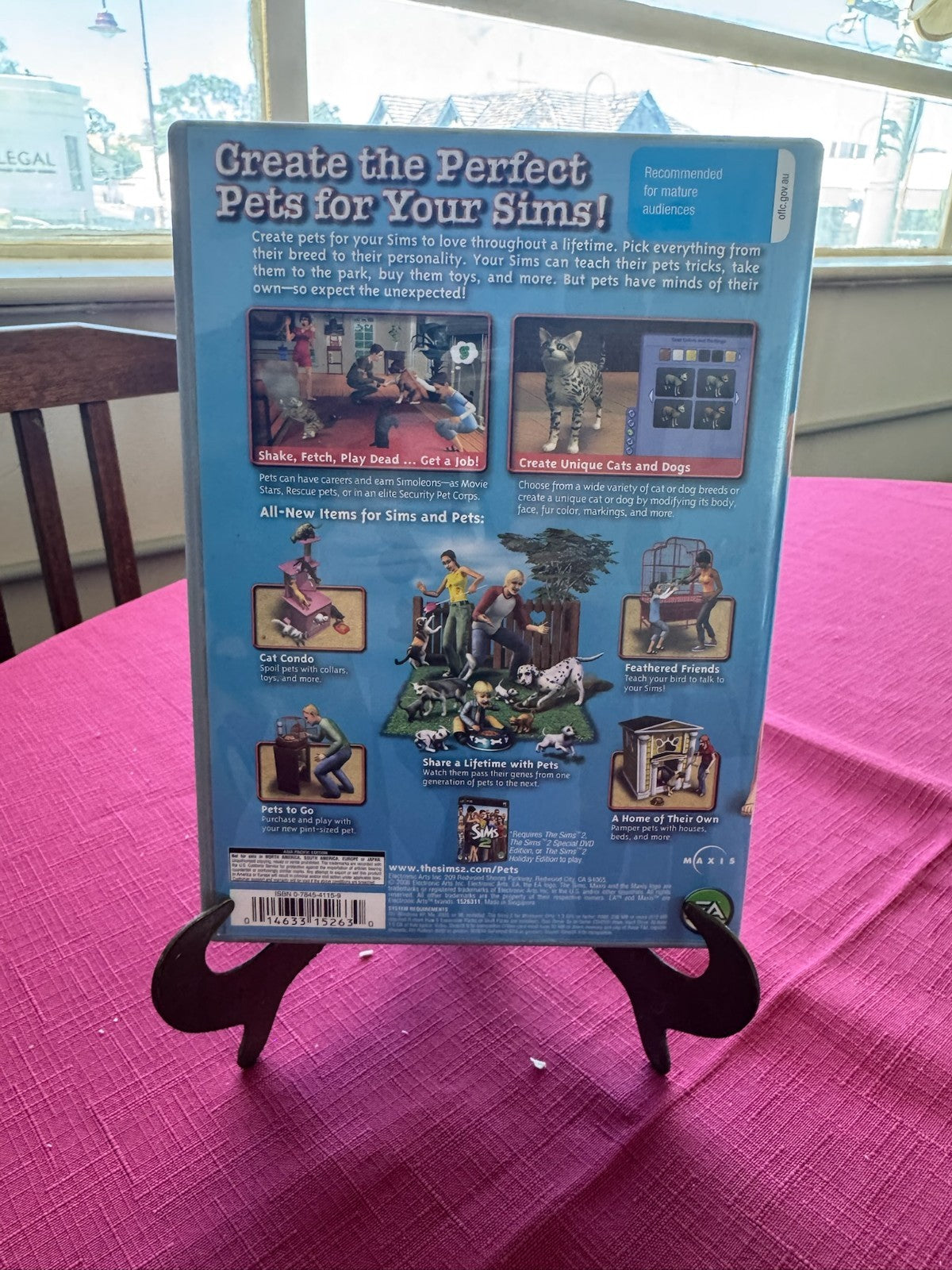 The Sims 2 Pets PC CD-ROM Expansion Pack – Complete w 2 Discs | 2006