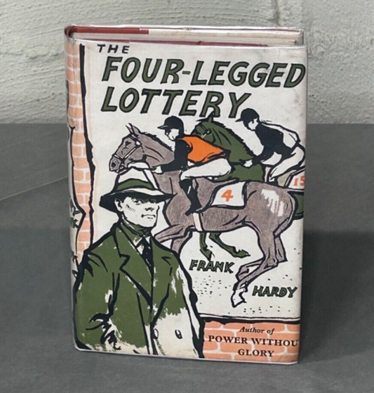 The Four - Legged Lottery, Frank Hardy, Hard cover, D.J., 1st edition (1958)