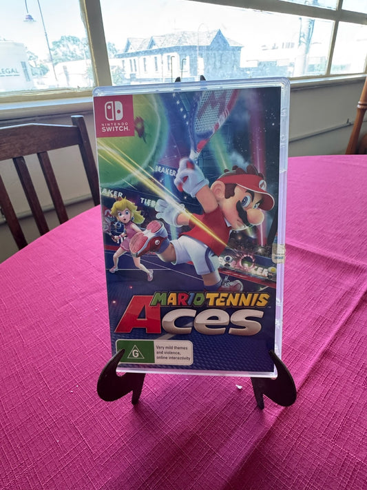 Mario Tennis Aces Nintendo Switch – Complete w Case & Cartridge (PAL) | 2018