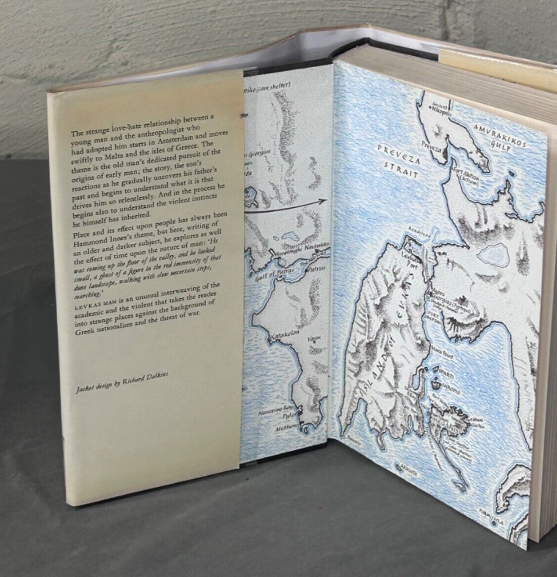 Levkas Man by Hammond Innes 1971 first edition with dust jacket