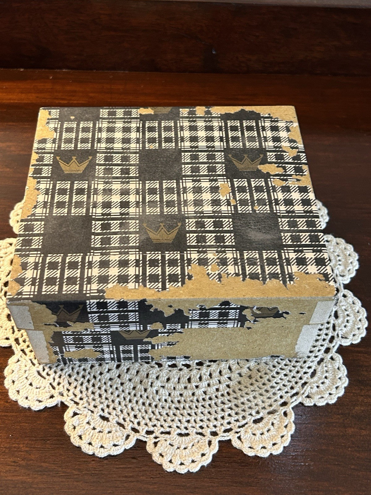 Fiesta Ware Cricket Goblets Pair 1970s Boxed Anodised Aluminium Gold Design