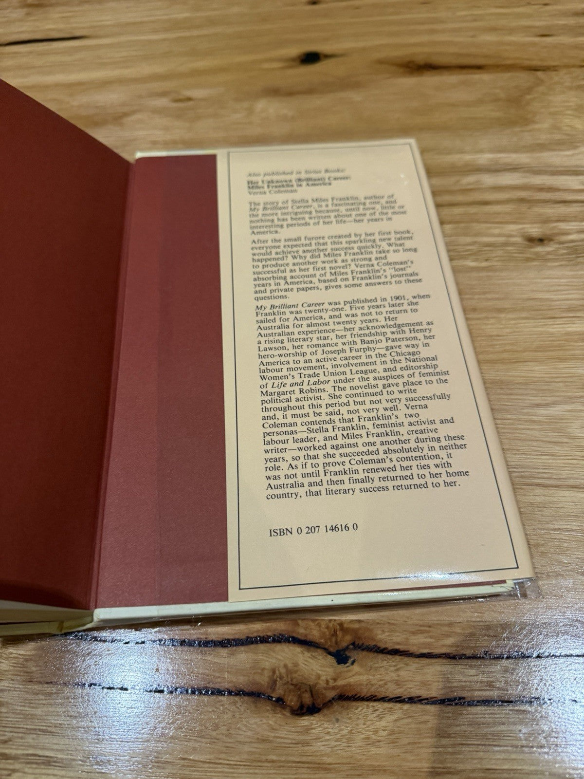 Drusilla Modjeska Exiles at Home 1981 1st Edition HC DJ Australian Women Writers