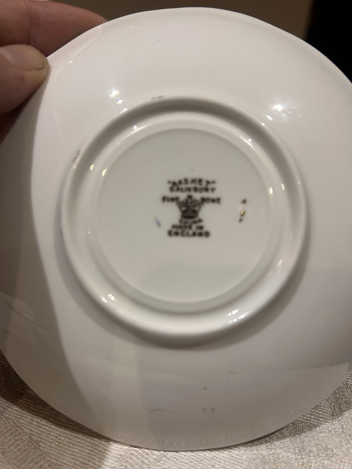 Salisbury Basket Fine Bone China Tea Set for Two – 2 Trios – England