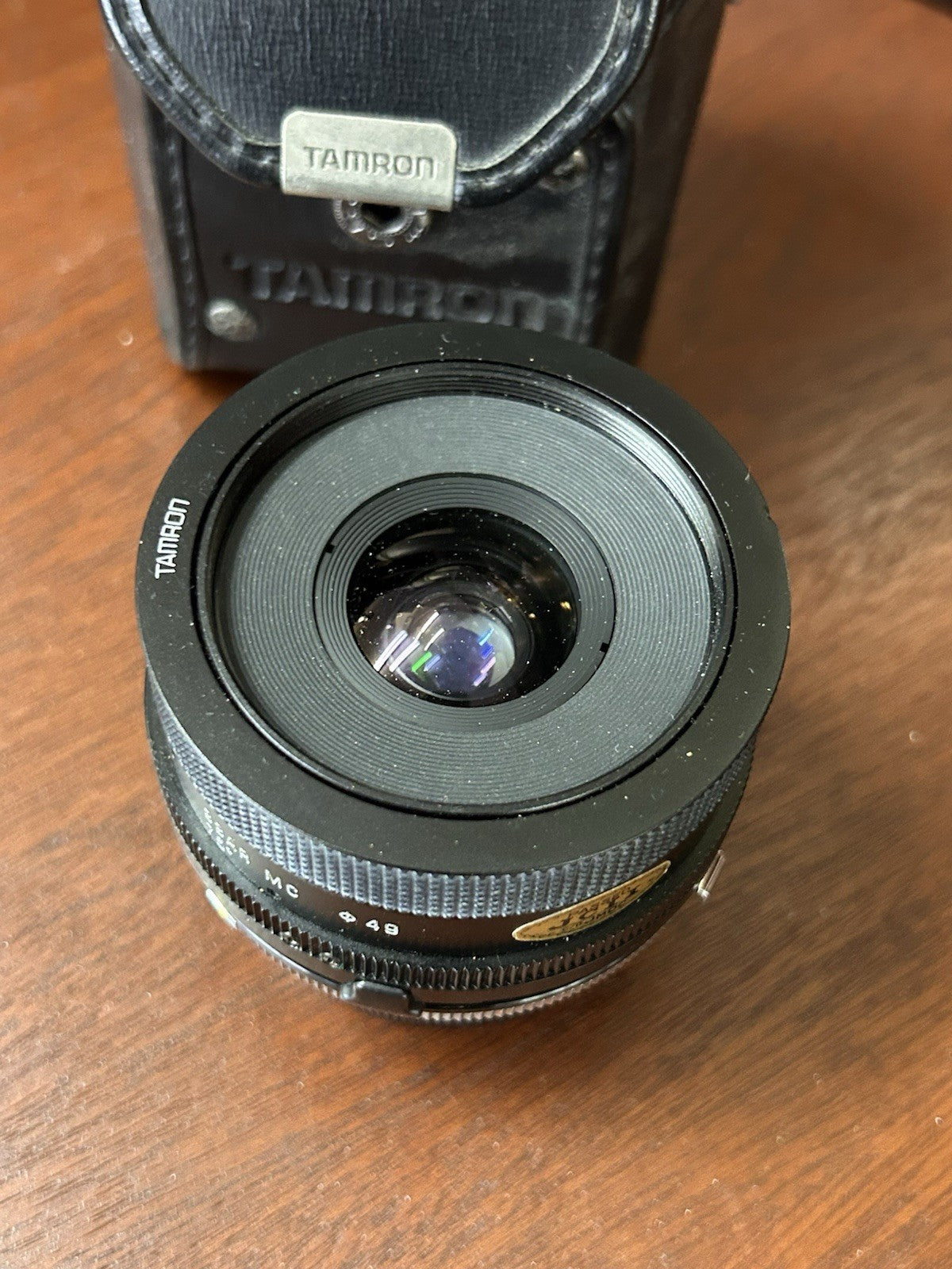 Tamron Adaptall-2 Manual Focus Lens f/2.8 MC Ø49 Pentax K + Case