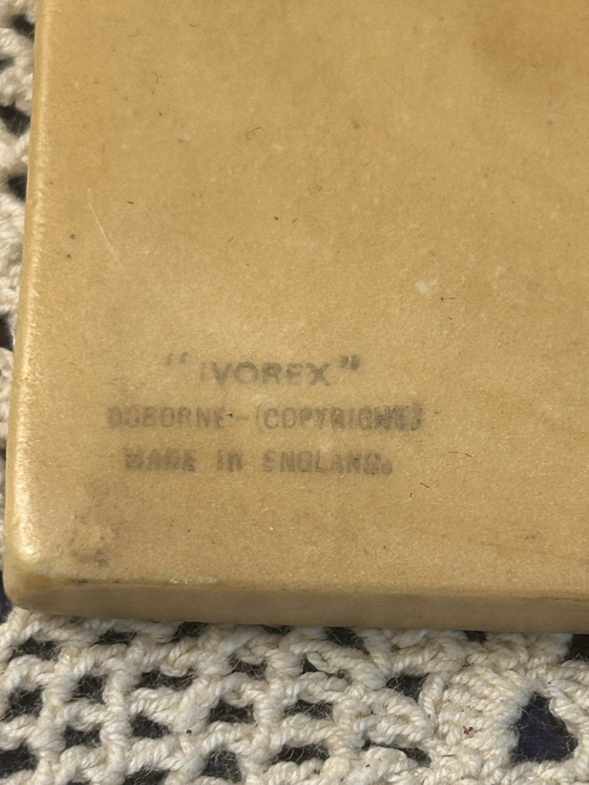 2x Vintage Ivorex Osborne Plaques Dickens’ House & Marine Parade Dover England