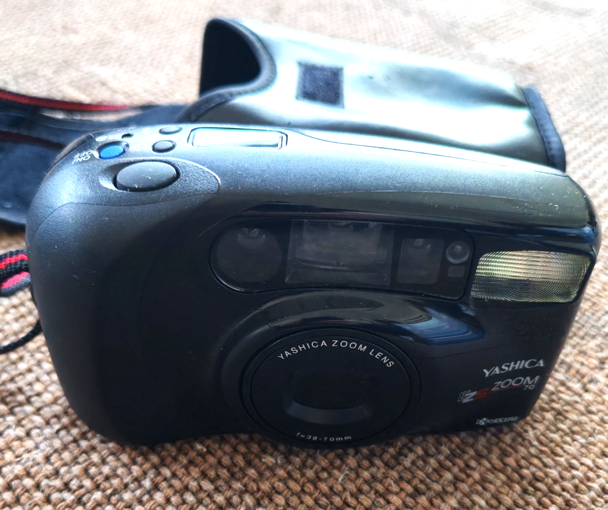 Vintage Yashica EZ Zoom 38 – 70mm Film Camera & Case