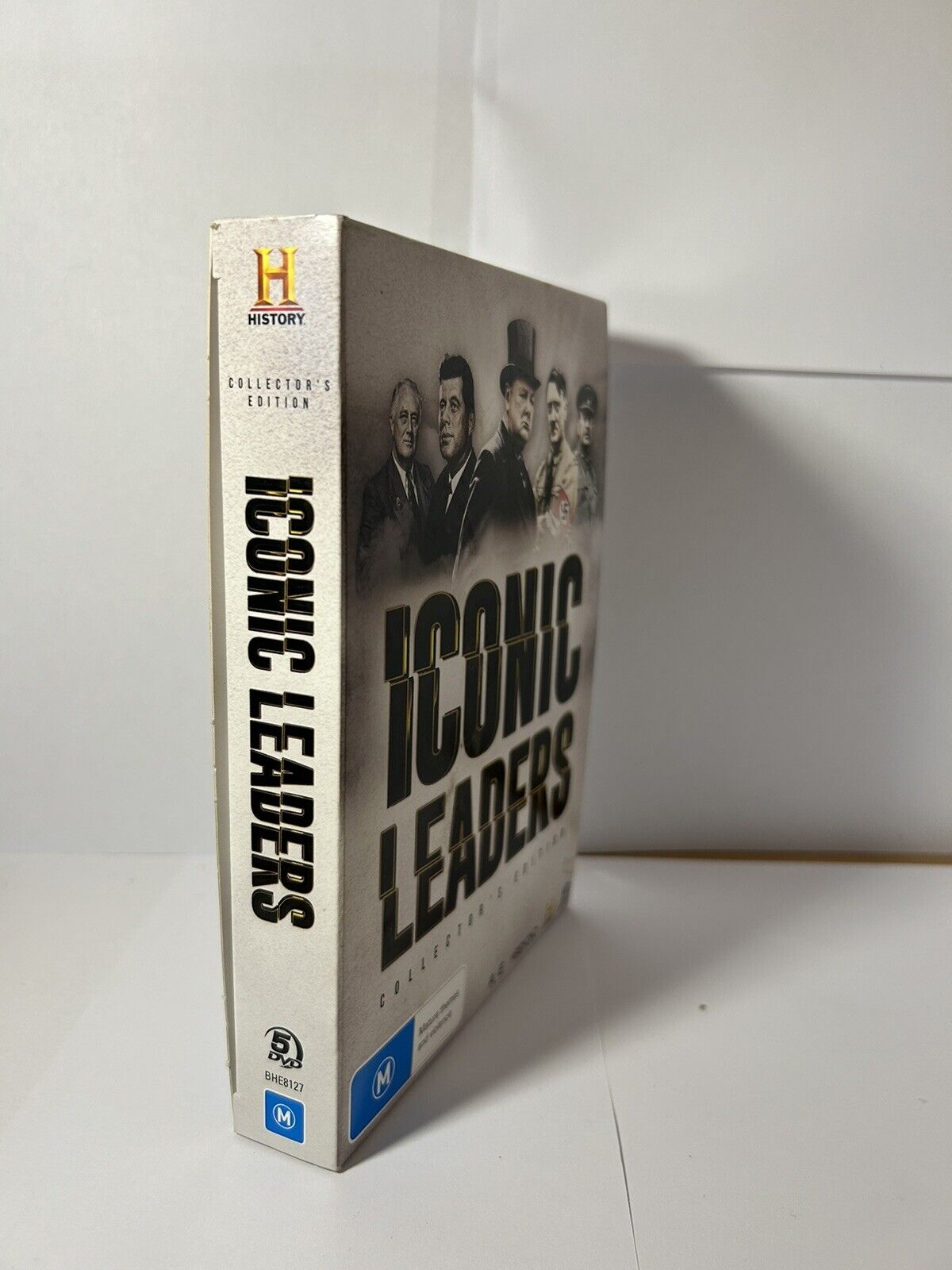 Iconic Leaders 5 Disc Box set. Region 4  (DVD, 2019)