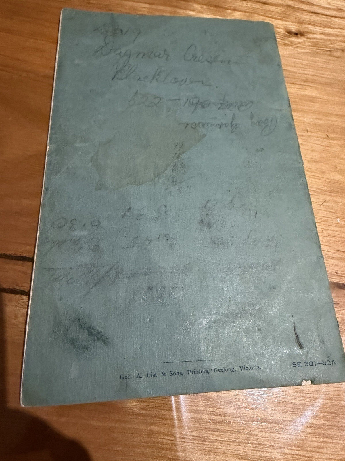 1952 Ford Australia V8 Owner’s Manual Customline Mainline Original 40pp