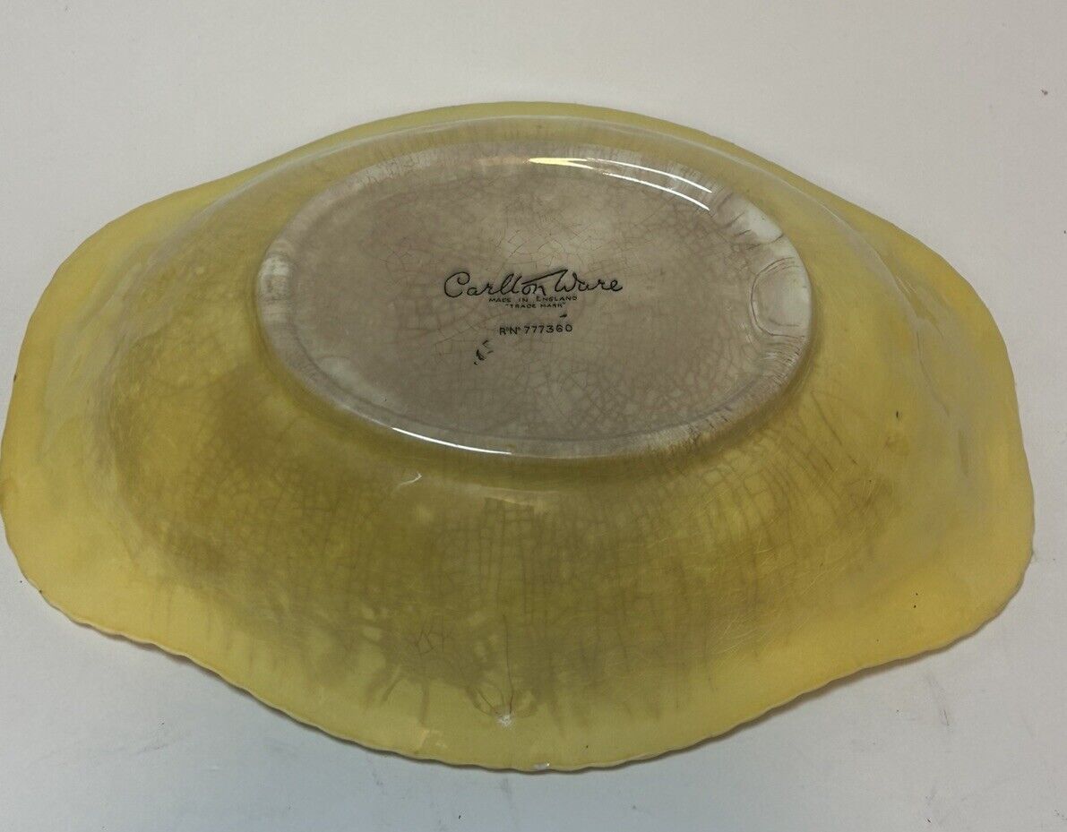 Carlton Ware Embossed Fruit Basket Bowl – Vintage 1930s-50s Design No 777360